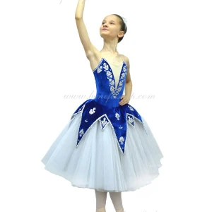 Costum de balet Vals Spărgător de nuci cu fulg de nea F 0089 - image 23