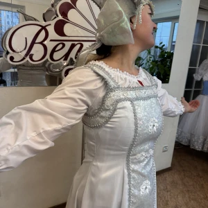 Russian folk costume “Berezka” for round dances R 0115C(5026) - image 4