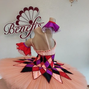 Stage ballet costume Doll Columbine Nutcracker F 0032 - image 33