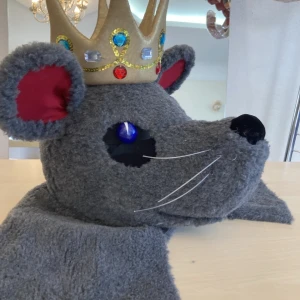 Articol decorativ pentru cap Regele Șobolan Cap Masca Mouse-Ul Spărgătorul De Nuci Șobolan Lupta S 0093 - image 8