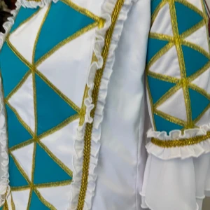 Costum de balet de scena Arlechinada Columbină F 0311 - image 30