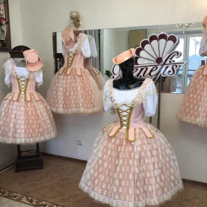 Costum de balet Păstorițe pas de trois păpuși franceze Marțipan Spărgătorul de nuci P 0262 - image 63