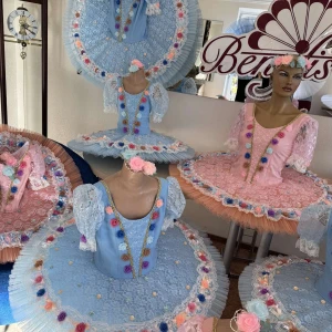 Costum de balet de scena Papusa Martipan Spărgătorul de nuci F 0036 - image 38