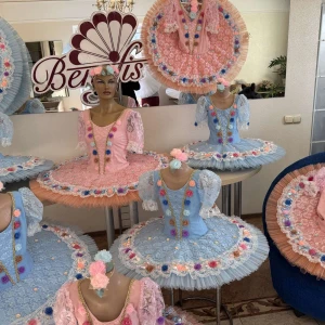 Costum de balet de scena Papusa Martipan Spărgătorul de nuci F 0036 - image 39