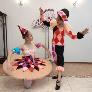 Stage ballet costume Doll Columbine Nutcracker F 0032 - image 35