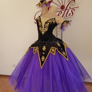 Costum de balet Vals Spărgător de nuci cu fulg de nea F 0089 - image 32