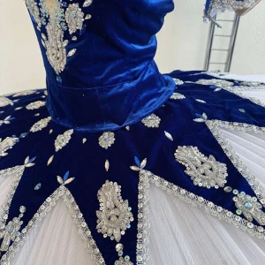 Ballet costume Queen of Snowflakes Nutcracker F 0093 - image 27