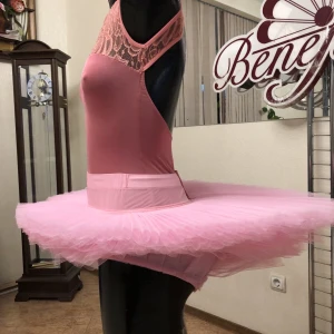 Professional tutu with  hoops «Flamingo» T 0081 - image 4