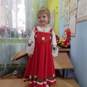 украинский сарафан H 0019(4212) - image 2