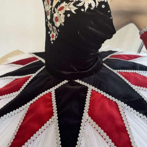 Costum de balet de scenă Columbine Harlequinade Spărgătorul de nuci P 0292 - image 17