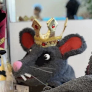 Frizură Regele Șobolan Cap Masca Mouse-Ul Spărgătorul De Nuci Șobolan Lupta S 0093A - image 15