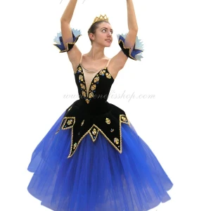 Costum de balet Vals Spărgător de nuci cu fulg de nea F 0089 - image 18