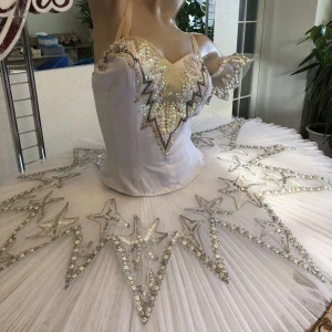 Costum de balet Marie, Clara Zână Dragee Sugar Prun Zână Spărgătorul de Nuci Pas de deux Frumoasa Adormită Coppelia P 0202(5057) - image 5