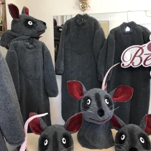 Головной Убор  Крыса Голова Маска Мышь Щелкунчик Крыса Бой S 0120 - image 22