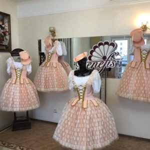 Costum de balet Păstorițe pas de trois păpuși franceze Marțipan Spărgătorul de nuci P 0262 - image 61