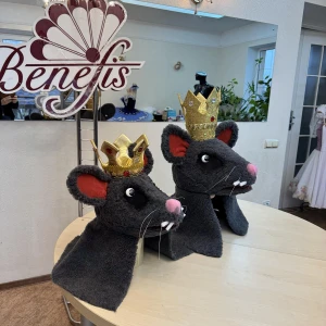 Frizură Regele Șobolan Cap Masca Mouse-Ul Spărgătorul De Nuci Șobolan Lupta S 0093A - image 10