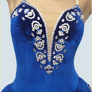 Costum de balet Vals Spărgător de nuci cu fulg de nea F 0089 - image 31