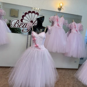 Costum de balet de scenă pentru trupele de balet soliști Vals Spărgătorul de nuci F 0077 - image 27