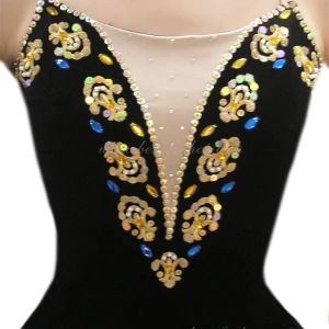 Costum de balet Vals Spărgător de nuci cu fulg de nea F 0089 - image 7