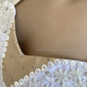 Costum de balet Fulgi de zăpadă Dans Spărgător de nuci Zână Dragee Pas de deux Frumoasa Adormită Coppelia P 2005(2244) - image 4