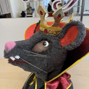 Headdress Rat King Head Mask Mouse Nutcracker Rat Fight S 0093C - image 7