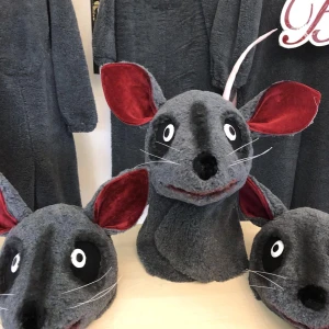 Головной Убор  Крыса Голова Маска Мышь Щелкунчик Крыса Бой S 0120 - image 24