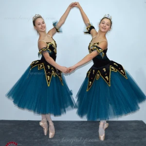 Costum de balet Vals Spărgător de nuci cu fulg de nea F 0089 - image 24