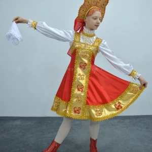 Russian folk costume “Berezka” for round dances R 0115B - image 15