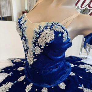 Ballet costume Queen of Snowflakes Nutcracker F 0093 - image 26